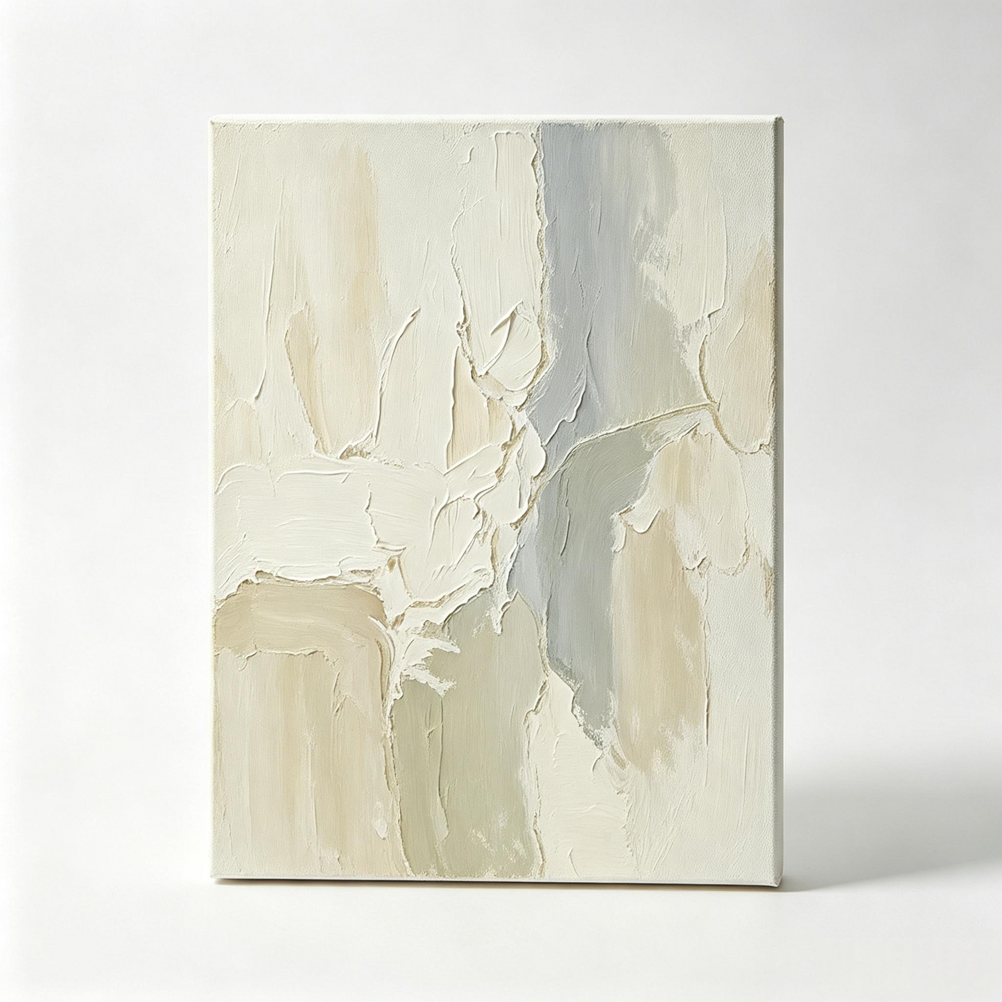Beige‑Grey Vertical Textured Abstract